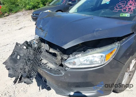 2016 Ford Focus Se из США, поврежденный, VIN 1FADP3F2XGL343680